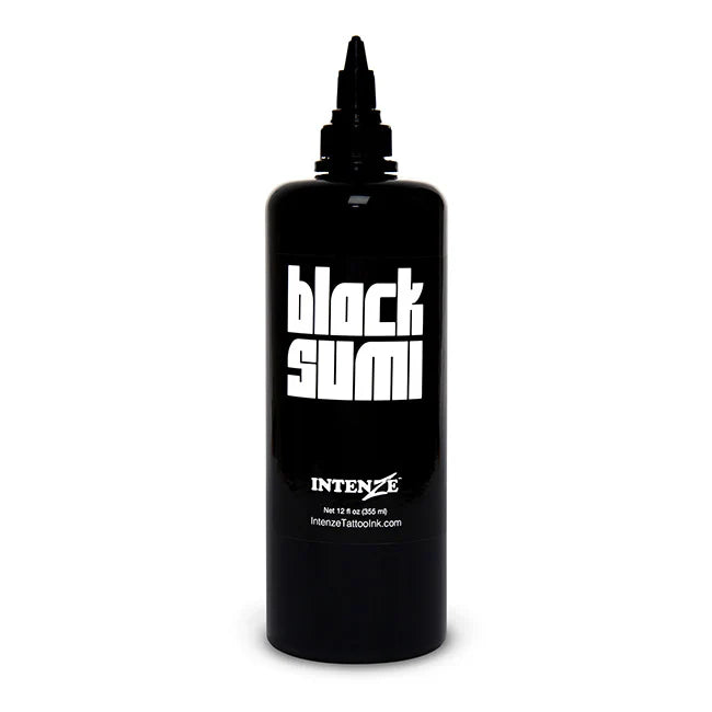 Intenze Black Sumi Outlining Ink Japanese Tattoo Ink