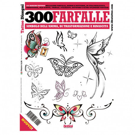 300 Butterflies - Idea Tattoo