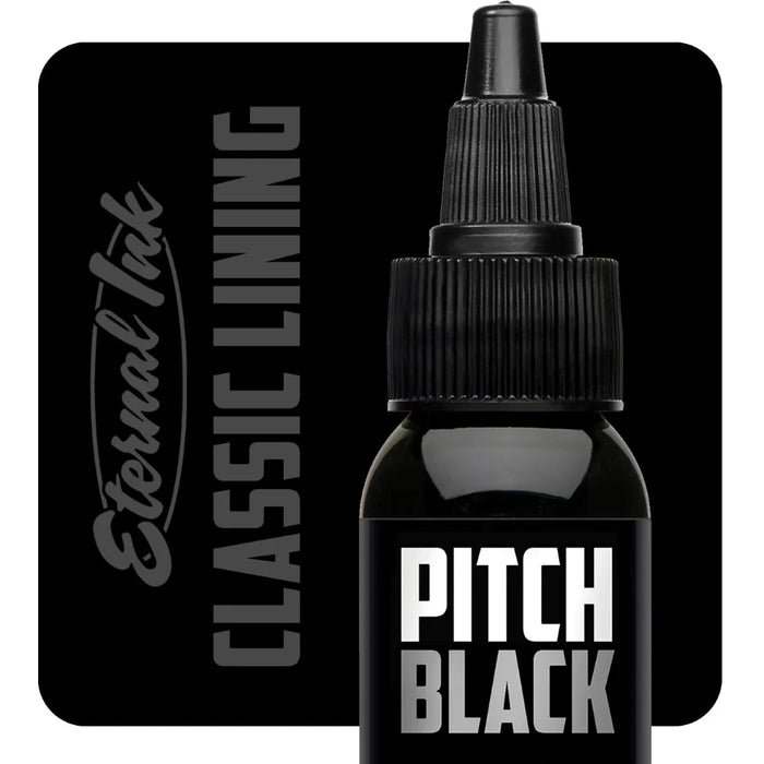 Pitch Black Classic Lining - Eternal Tattoo Ink