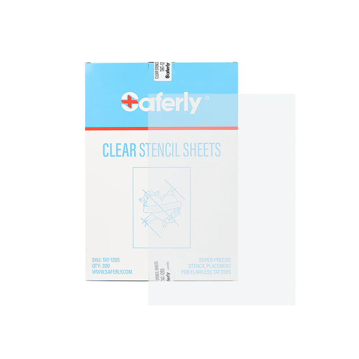 Saferly Clear Stencil Sheets