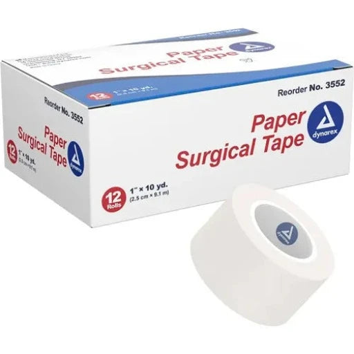 Dynarex Paper Surgical Tape 1" x 10