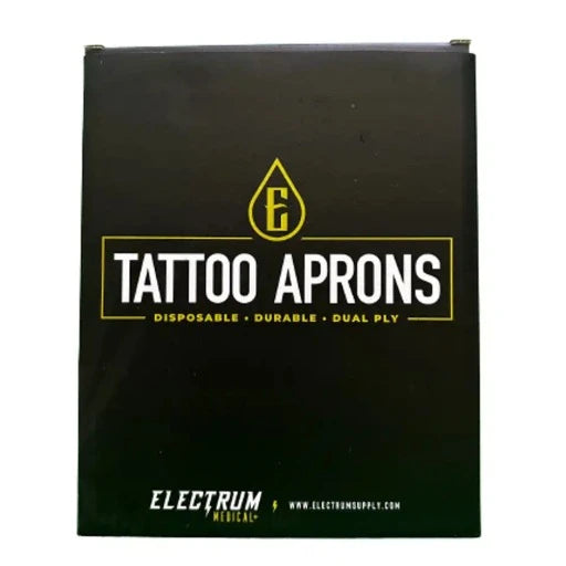 Tattoo Aprons - Electrum Black Disposable