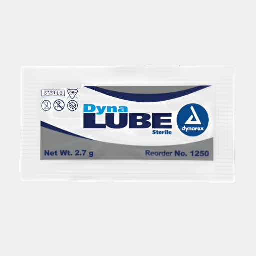 Dynalube Lubricating Jelly Sterile Packet 144ct