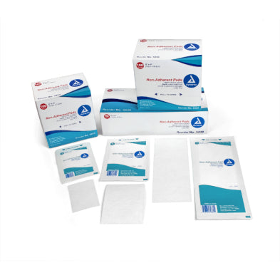 Dynarex Non-Adherent Pads - Sterile, 3" x 8"