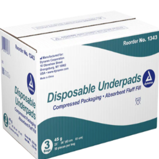 Dynarex Underpads 24"x 36" 1343