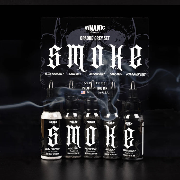 Dynamic Smoke Opaque Greys Set 1oz Set