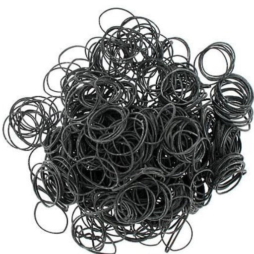 Black #12 Rubber Bands