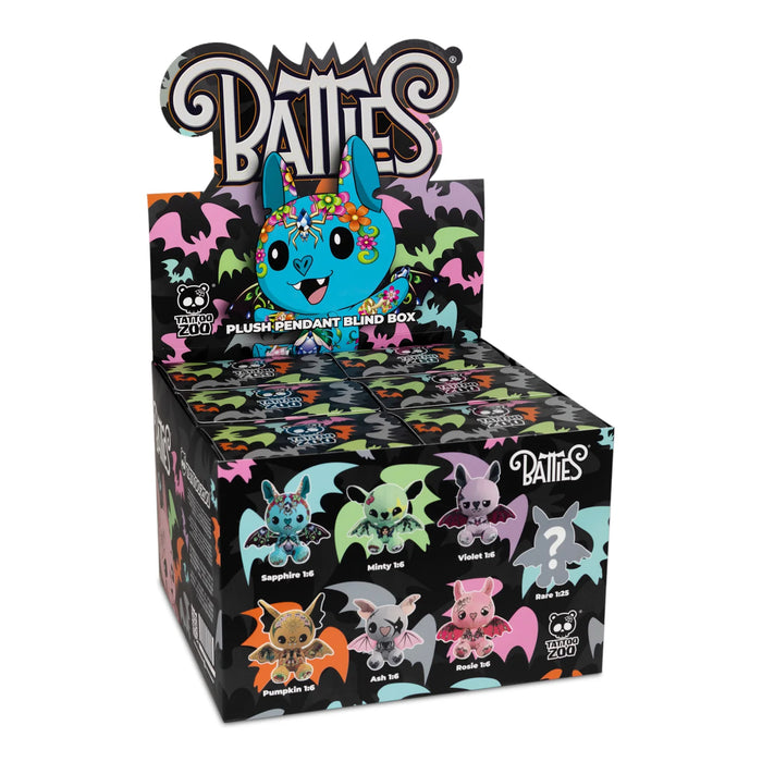 Tattoo Zoo 8in. Batties Plush Pendant Blind Box