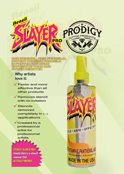 Stencil Slayer Pro – Professional Tattoo Stencil Remover