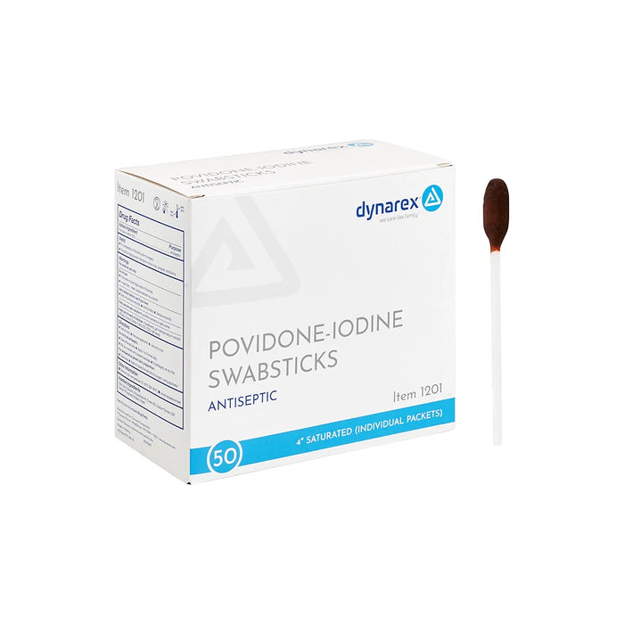 Dynarex Povidone-Iodine Swabsticks