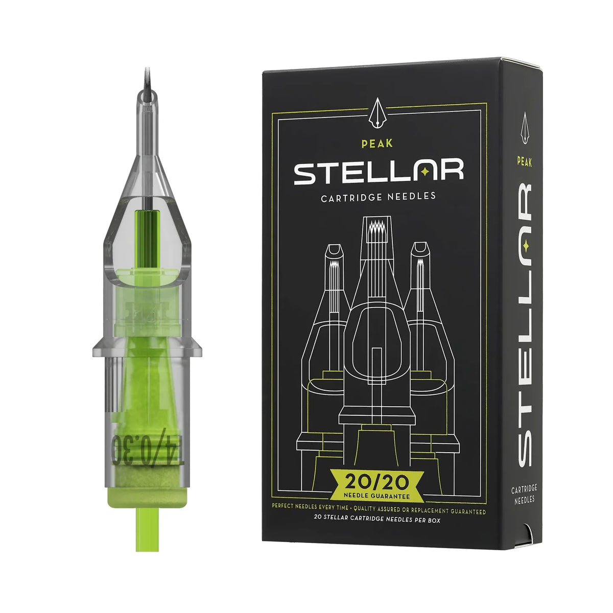 USED Corelle×peak 取っ手付きカップ　9個set Peak Stellar Needle Cartridges #12 — All American Tattoo