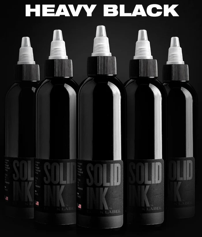 SOLID INK BLACK LABEL Grey Wash 4ozセット Black Label | Grey Wash Set (4 for the price of 3) – Solid Ink