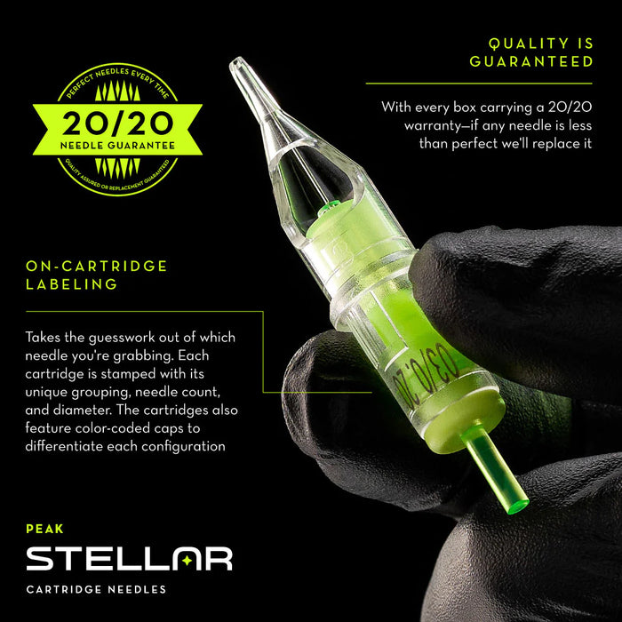 Peak Stellar Needle Cartridges #10 Bugpin