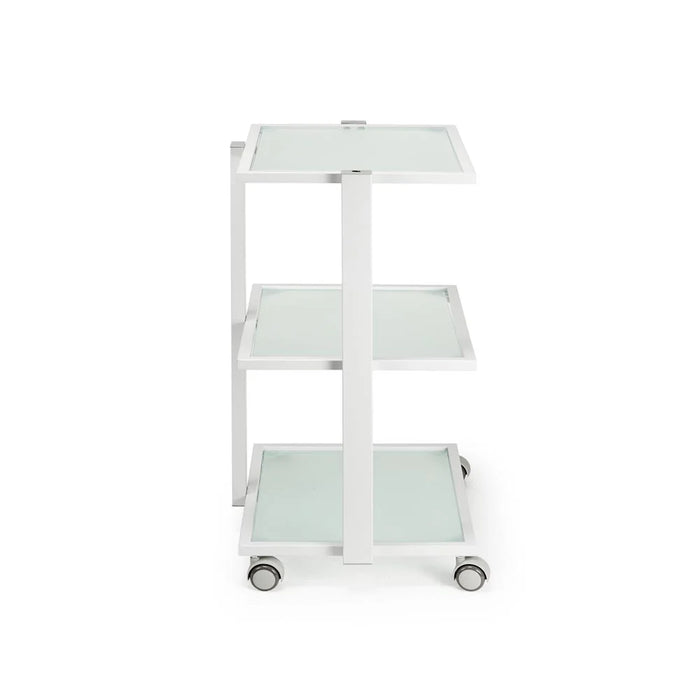 Fellowship Rolling Cart — White