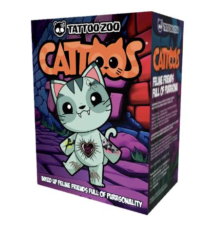 Cattoos Plush Blind Box - tattoo zoo