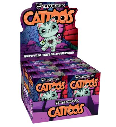 Cattoos Plush Blind Box - tattoo zoo