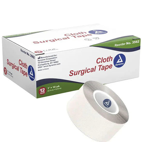 1" Cloth Surgical Tape Box of 12