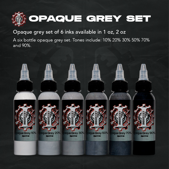 Industry Inks Opaque Grey